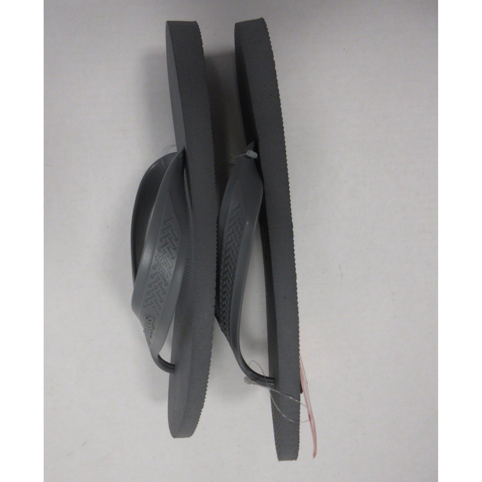 Havaianas Sandals Men 11 12 M Gray Flip Flops Rubber Casual Beach Summer NEW