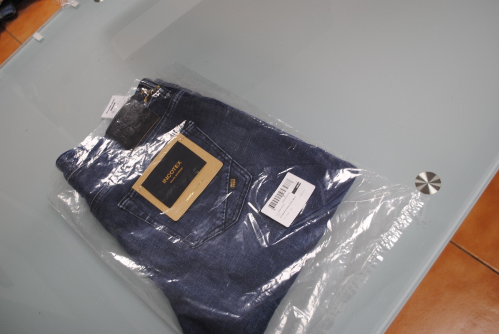 INCOTEX BLUE DIVISION JEANS NEW 320.00 CAR 32-46 DENIM + ELASTANE LAV2 15 WQ