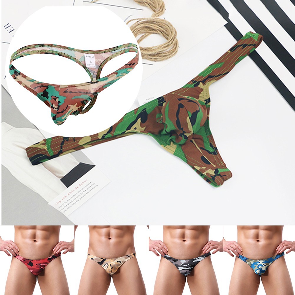 Men’s Low rise Bikini Beachwear Thongs G String Swimwear Underwear Tanga Briefs