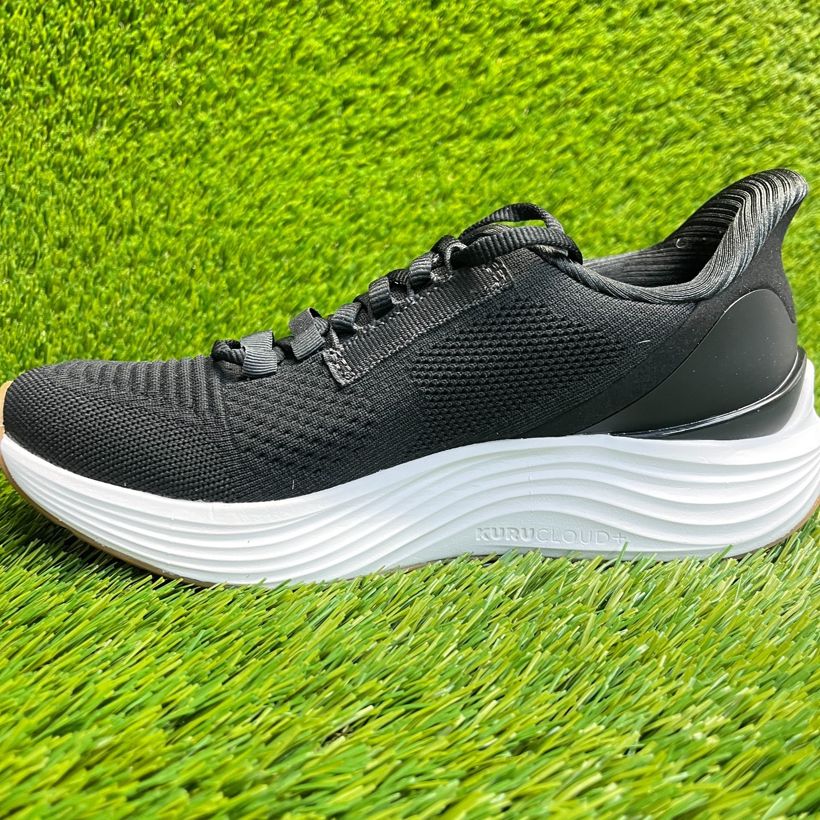 Kuru Atom 2 Womens Size 8 Black White Athletic Running Walking Shoes Sneakers
