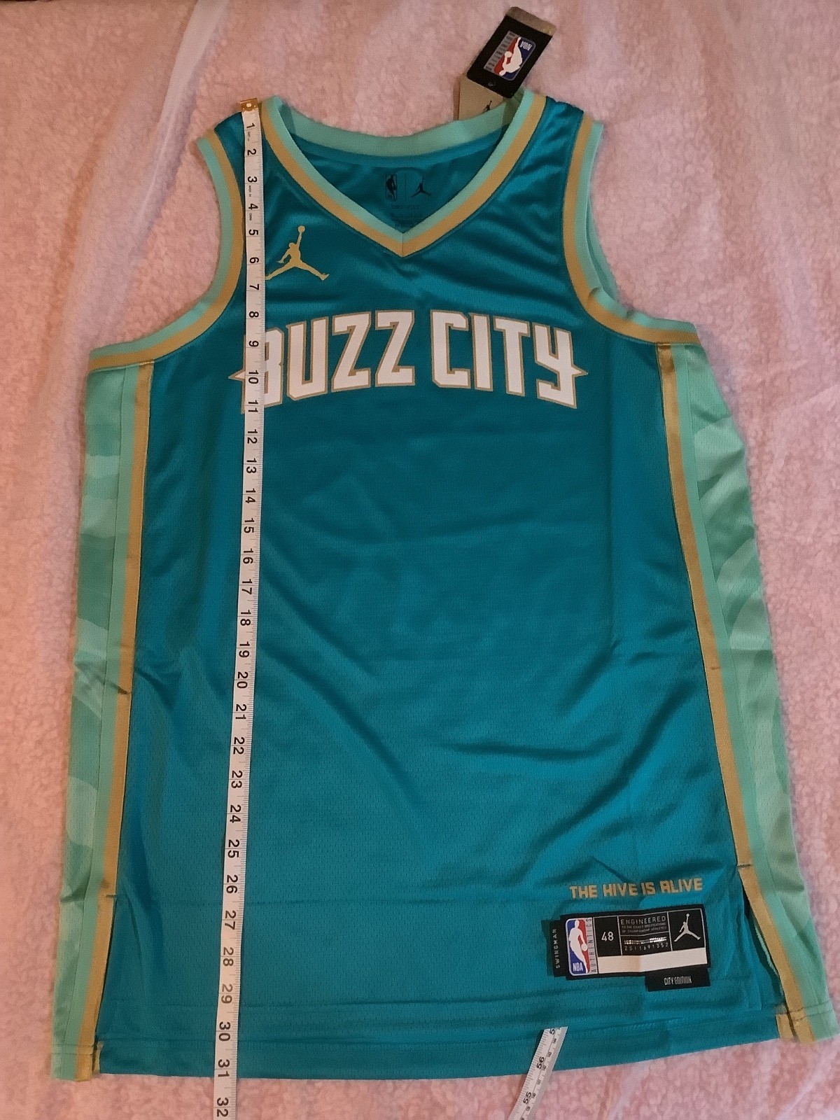 Jordan Buzz City NBA Basketball Jersey Size 48
