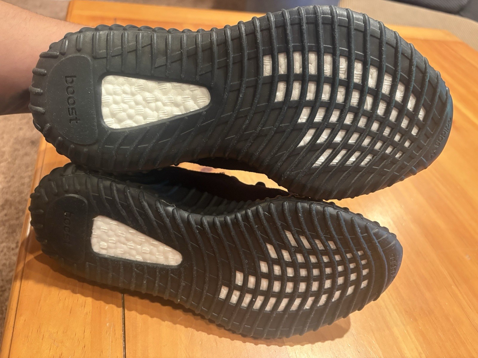 adidas Yeezy Boost 350 V2 Black Low Top Primeknit Lace-Up Cushioned Sneaker