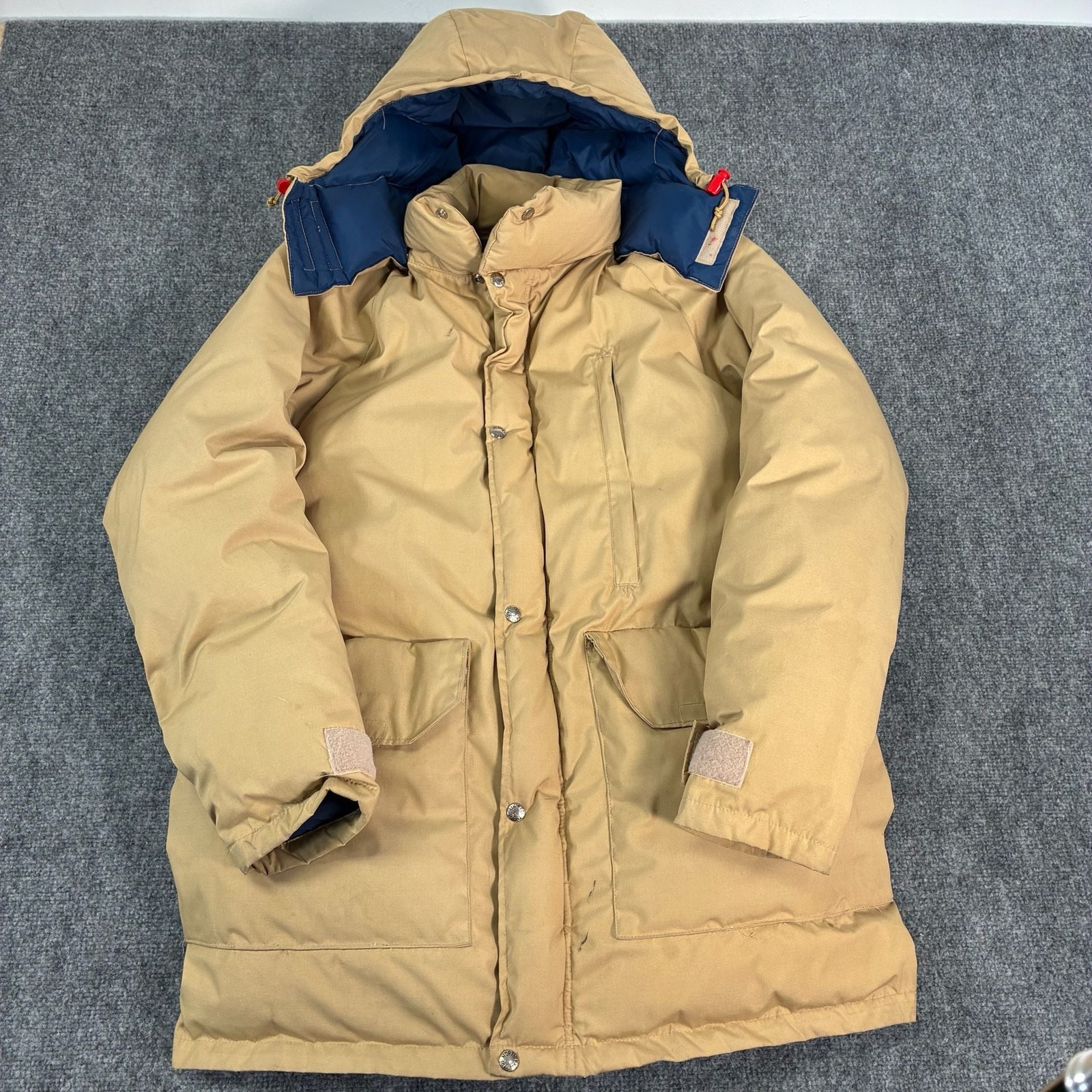Vintage The North Face Brown Label Goose Down Parka with Removable Hood