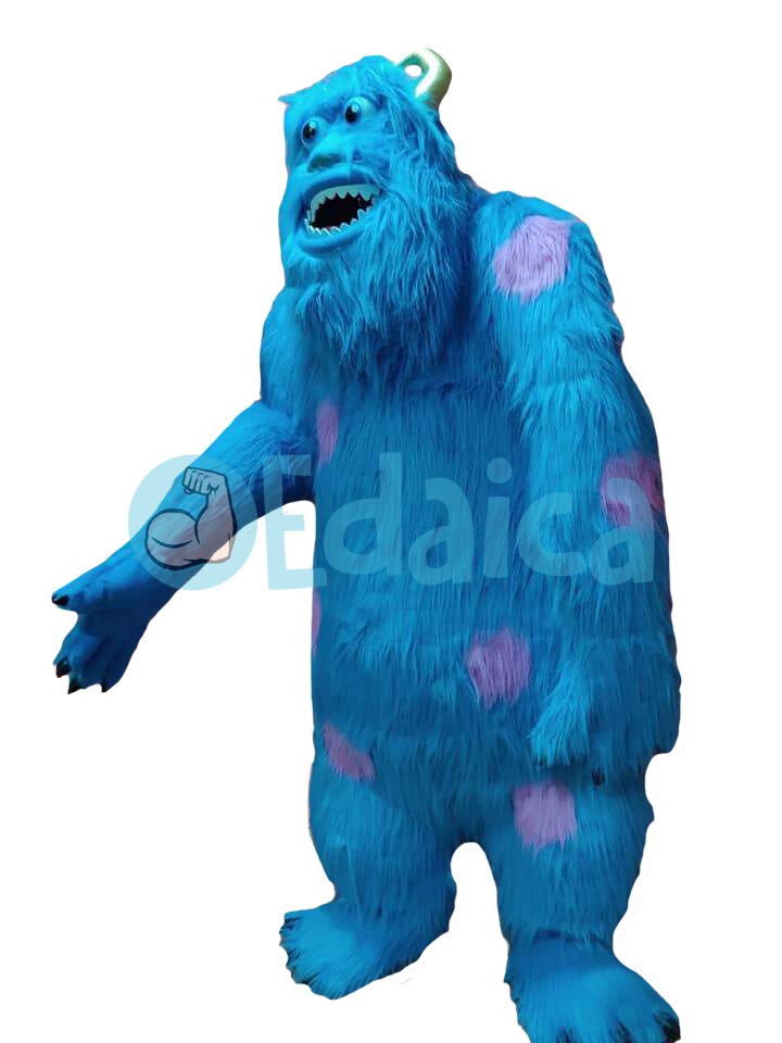 Mascotte Deluxe SULLIVAN James P costume professionale per adulti monster toy