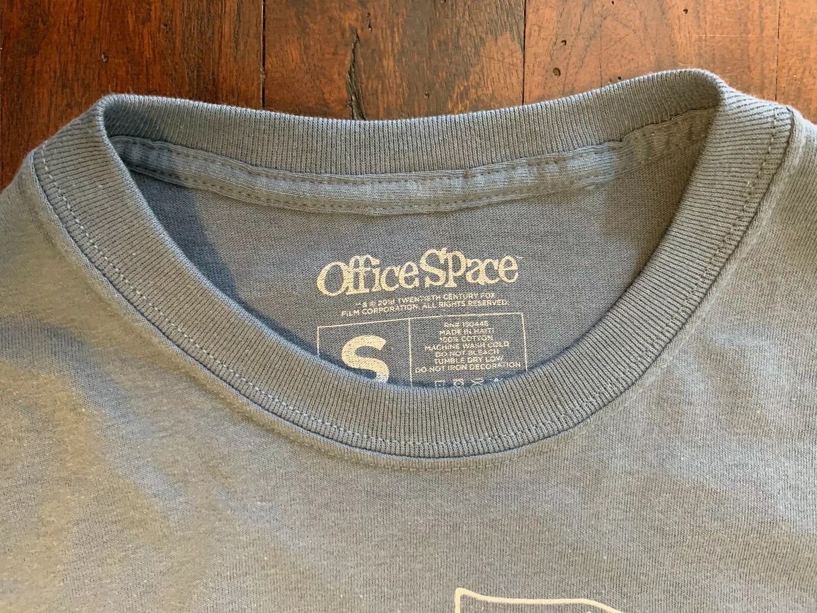 Loot Crate Exclusive OFFICE SPACE Movie Red Stapler Copy Machine Small Shirt