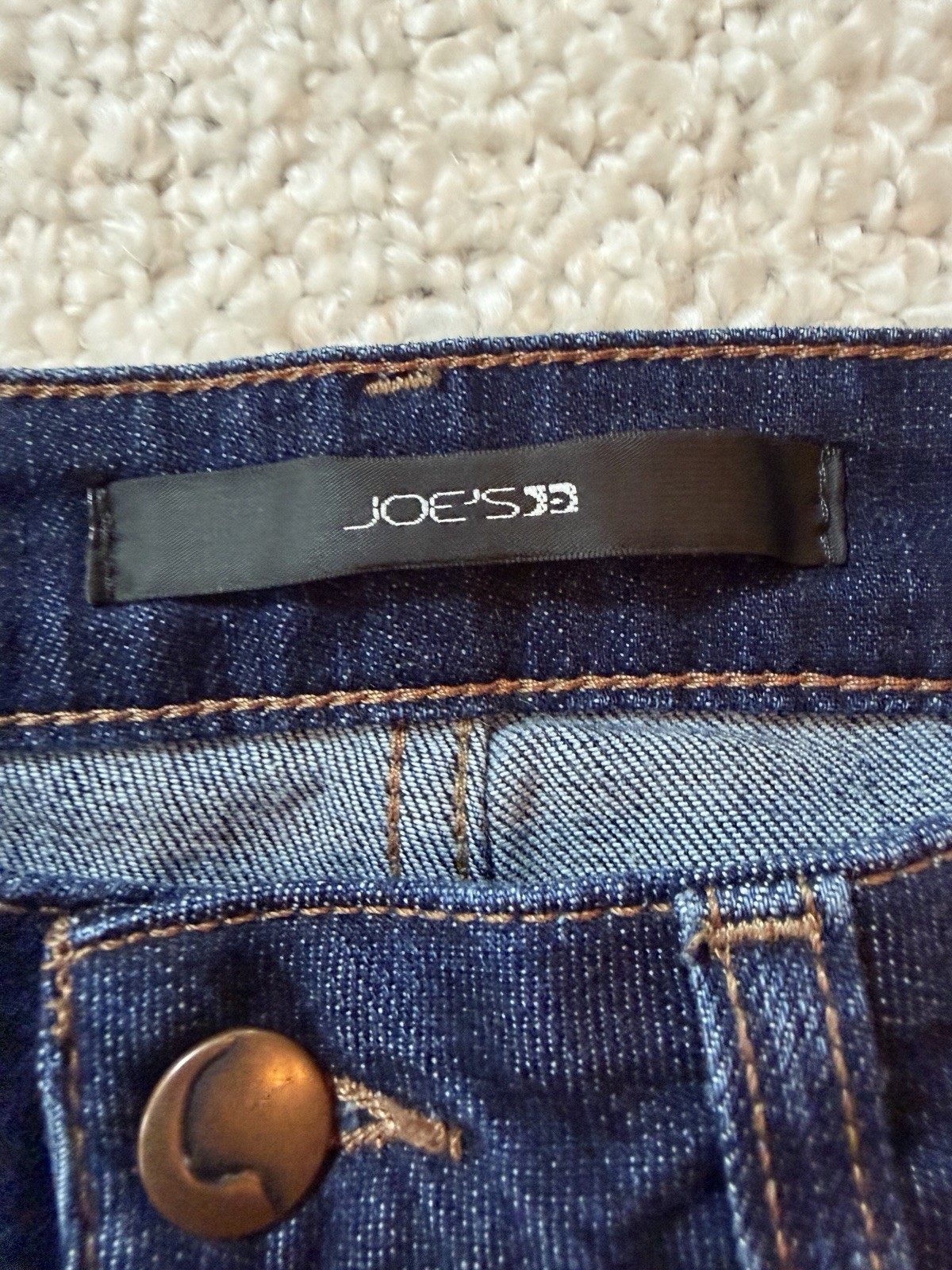 Joe’s Jeans Women’s Curvy Bootcut Medium Wash Blue Stretch 5-Pocket Size 27