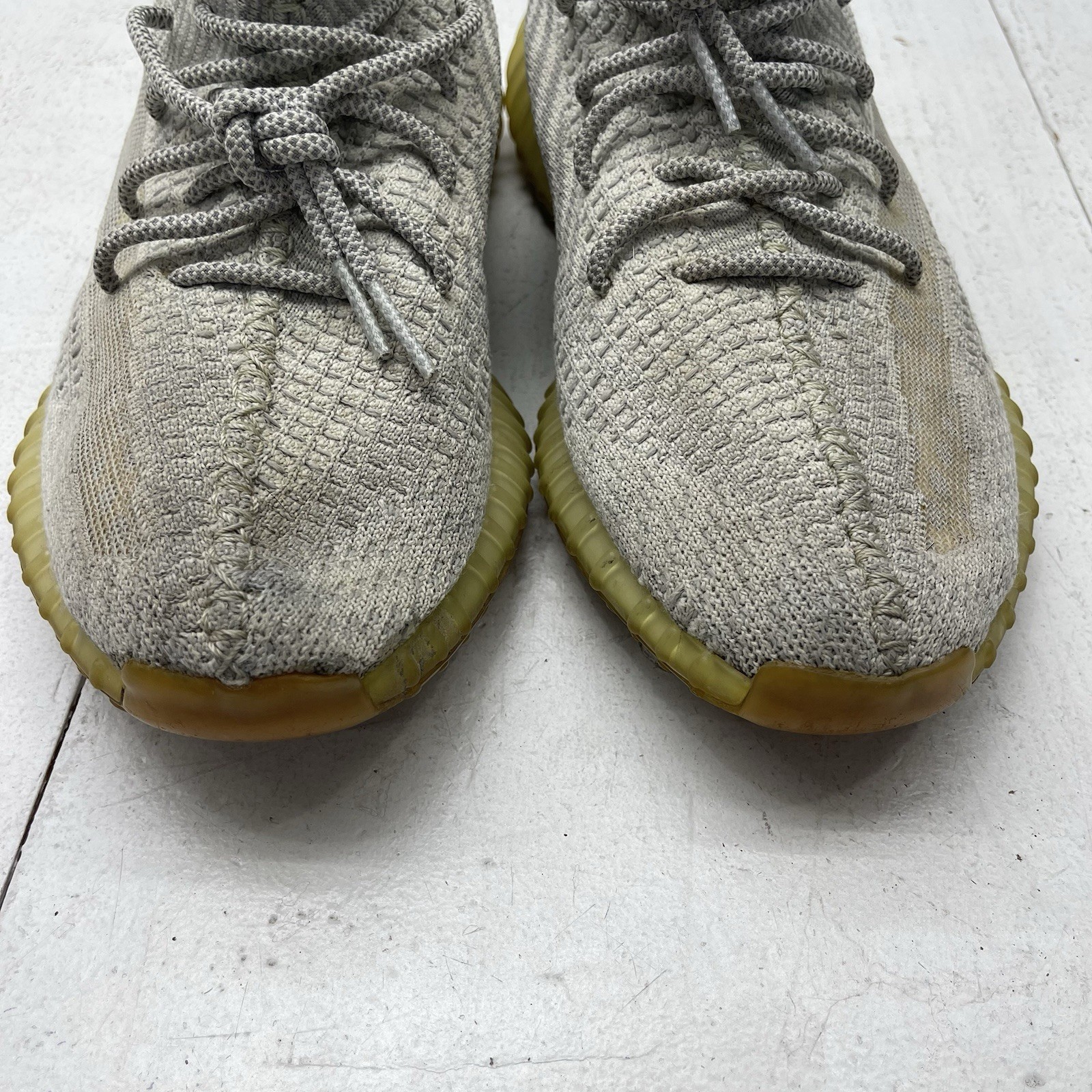 Adidas Grey Yeezy Boost 350 V2 prime Knit “Yeshaya Reflective” Mens Size 12