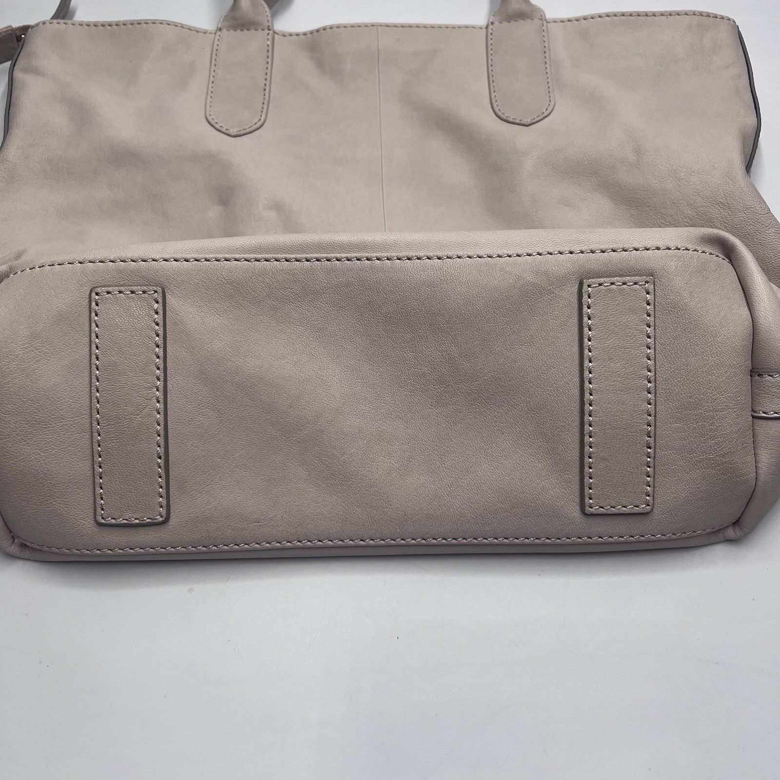 Frye Leather Tote Bag Large Women’s Double Handles Solid Shoulder Handbag