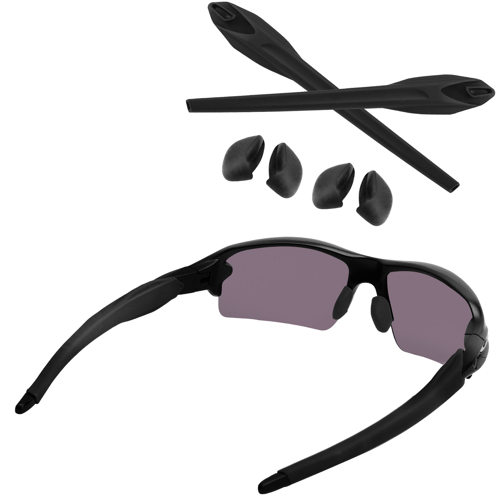 Rubber Kits Replacement EarSocks & Nose Pieces for – Oakley Flak 2.0 XL Sunglass