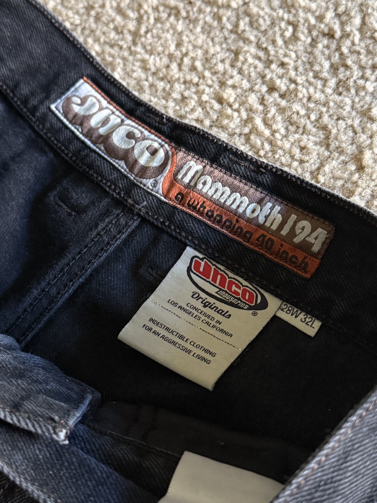 JNCO Mammoth Endangered Species Limited Edition (2000’s Vintage)
