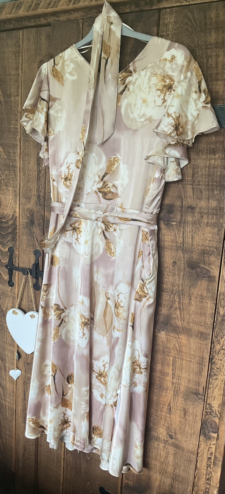 Jolie Moi Women’s Wrap Front Midi Dress Size 16