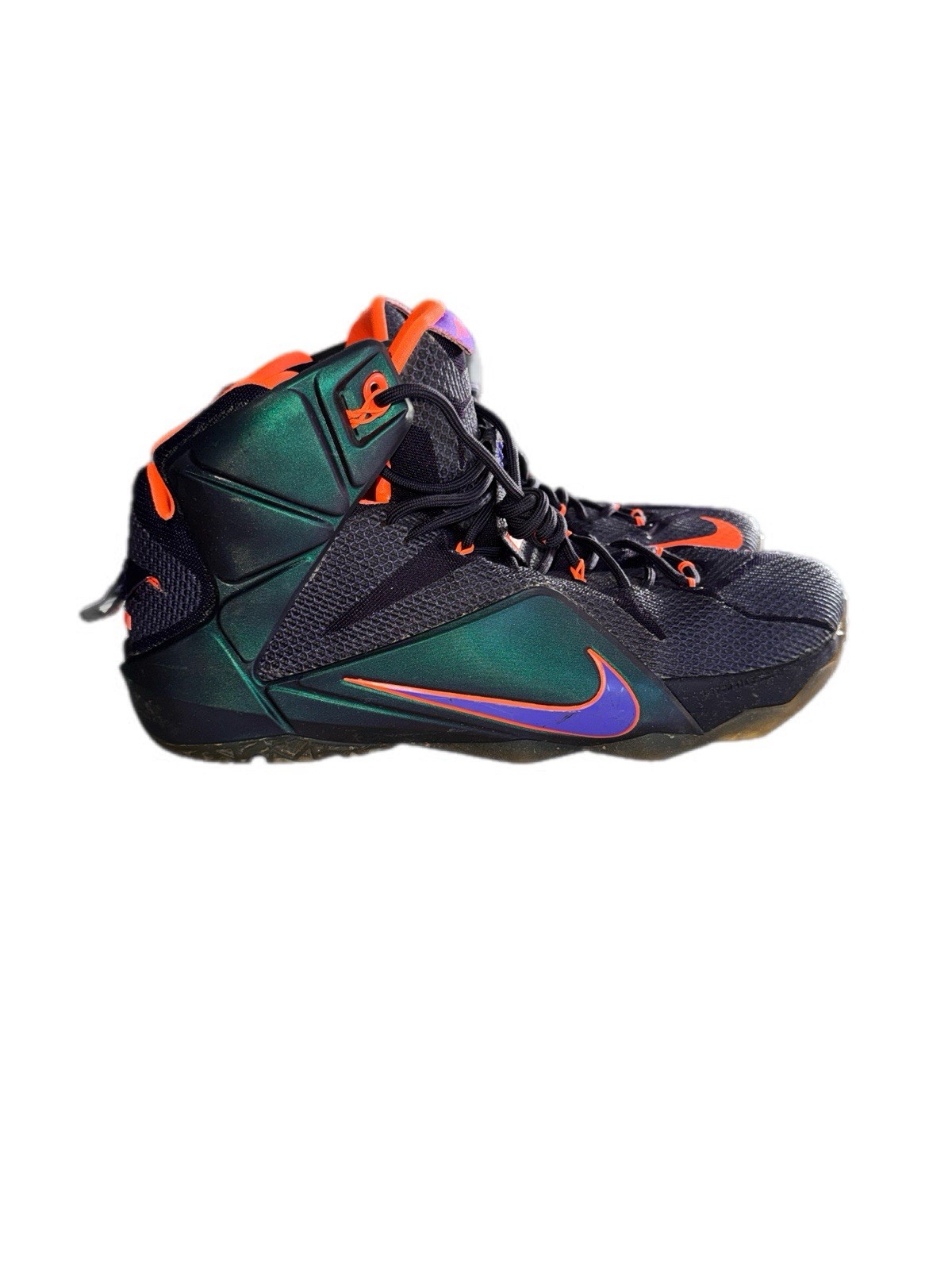 Nike LeBron 12 Instinct 684593-583 Hyper Grape-Hyper Crimson-Hyper Turquoise
