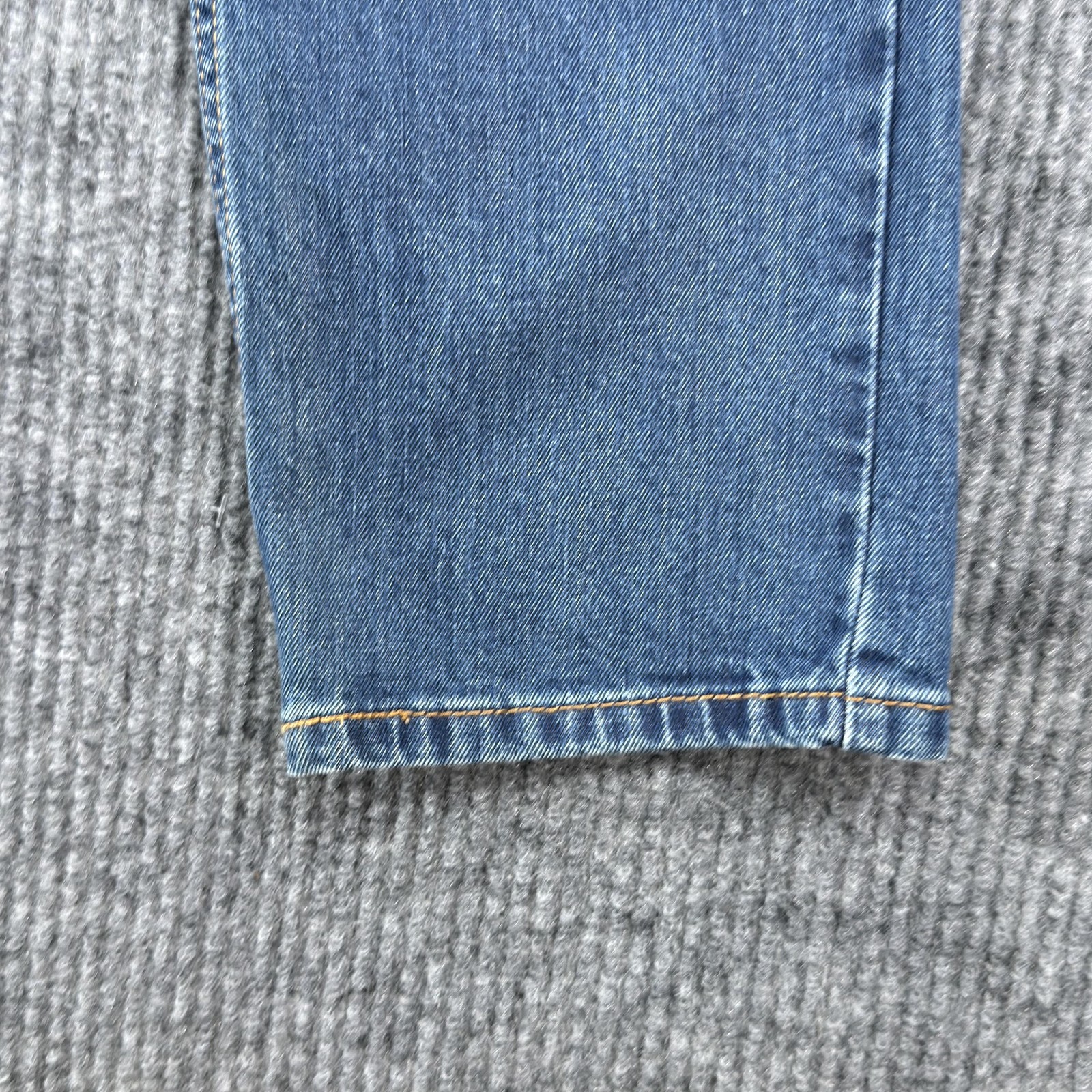 Levis 511 Jeans Mens 34×32 Blue Medium Wash Slim Straight Stretch Denim Casual