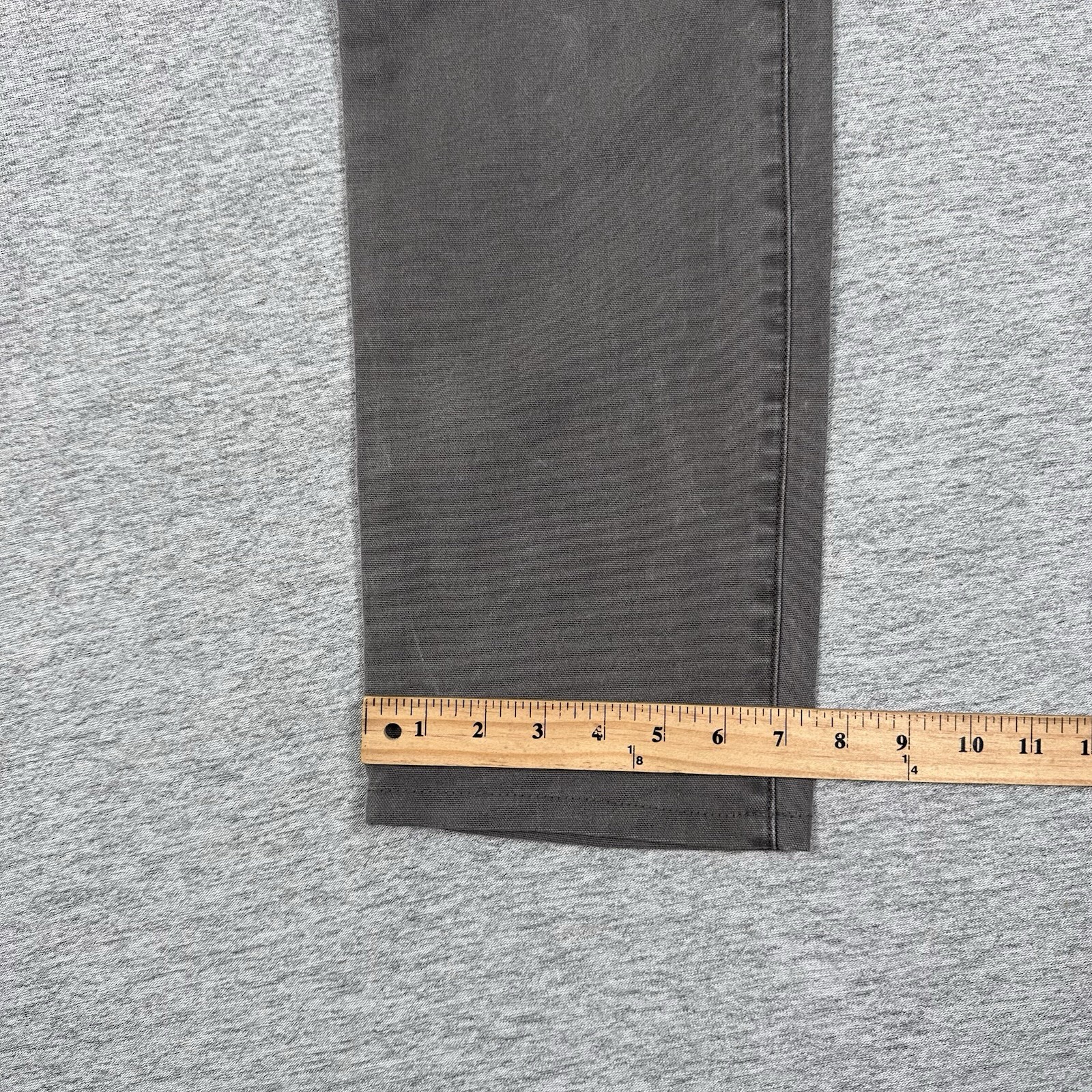Proof Pants Mens 31×29 Gray Rover Canvas Straight Travel Workwear Huckberry