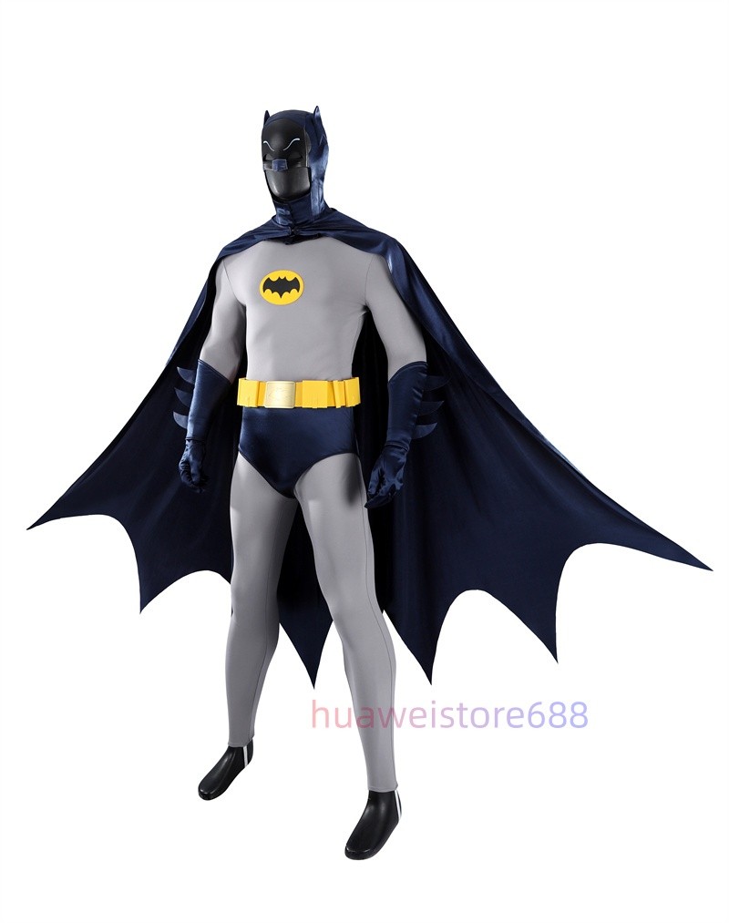 1966 Batman Costume Cosplay Bodysuit ﻿Outfits