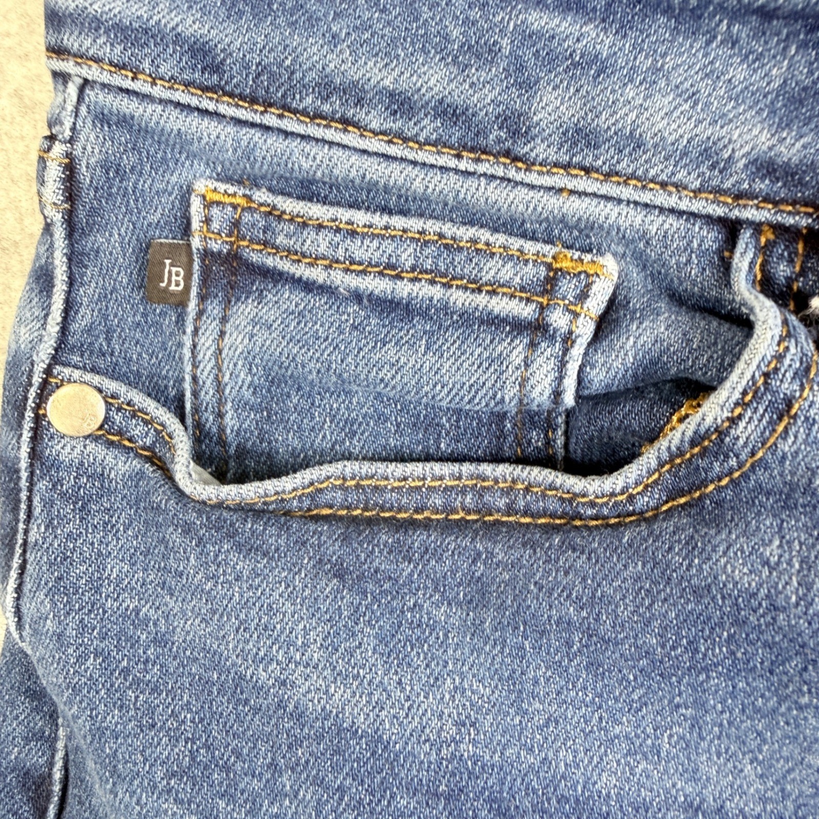 Judy Blue Slim Fit Jeans Womens 13/31 Blue Excellent Raw Hem JB88704 High Rise