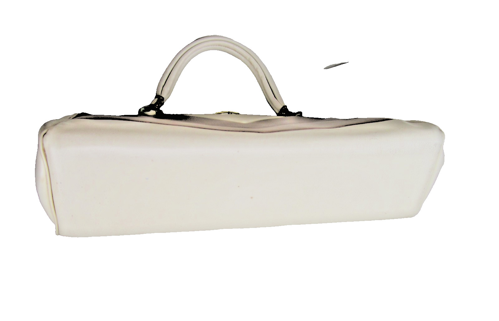 Kismet Creations Handbag Brown Beige Taupe Leather Top Handle Vintage USA