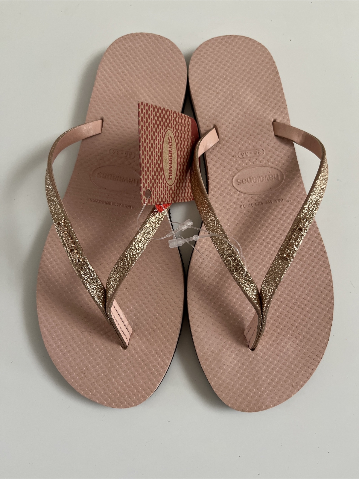Havaianas flip flops, YOU Shine CF, Ballet Rose, Size US W 6.