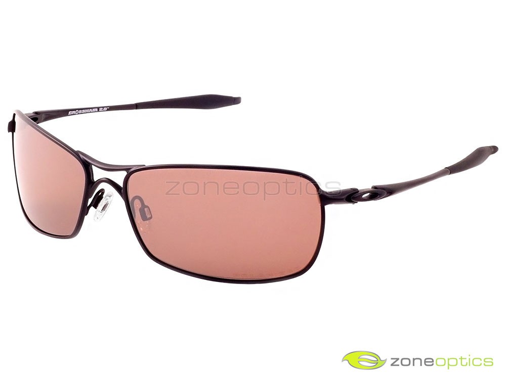Oakley Crosshair 2.0 Polarized Sunglasses OO4044-19 Black/VR28 Black Iridium