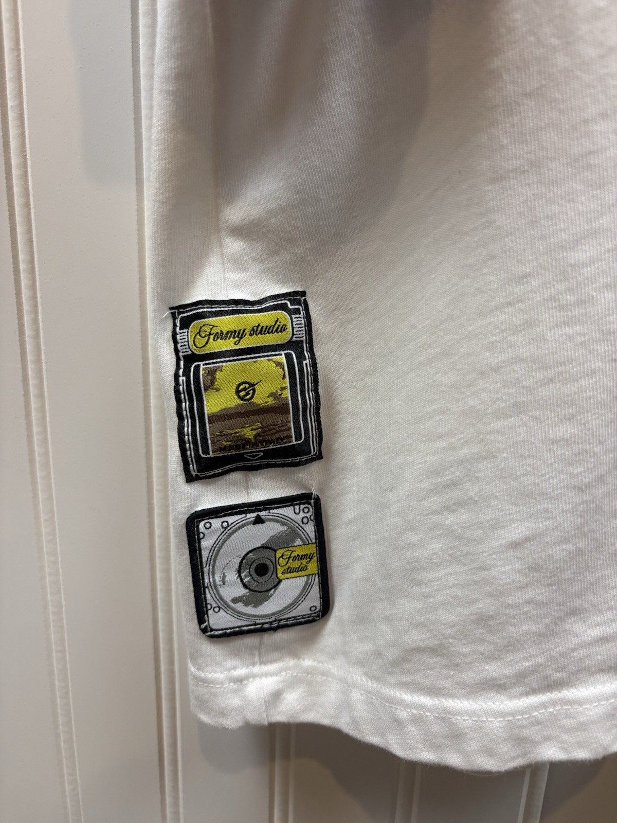 Formy Studio Ringer T-shirt Size XL White I Heart Noise Streetwear