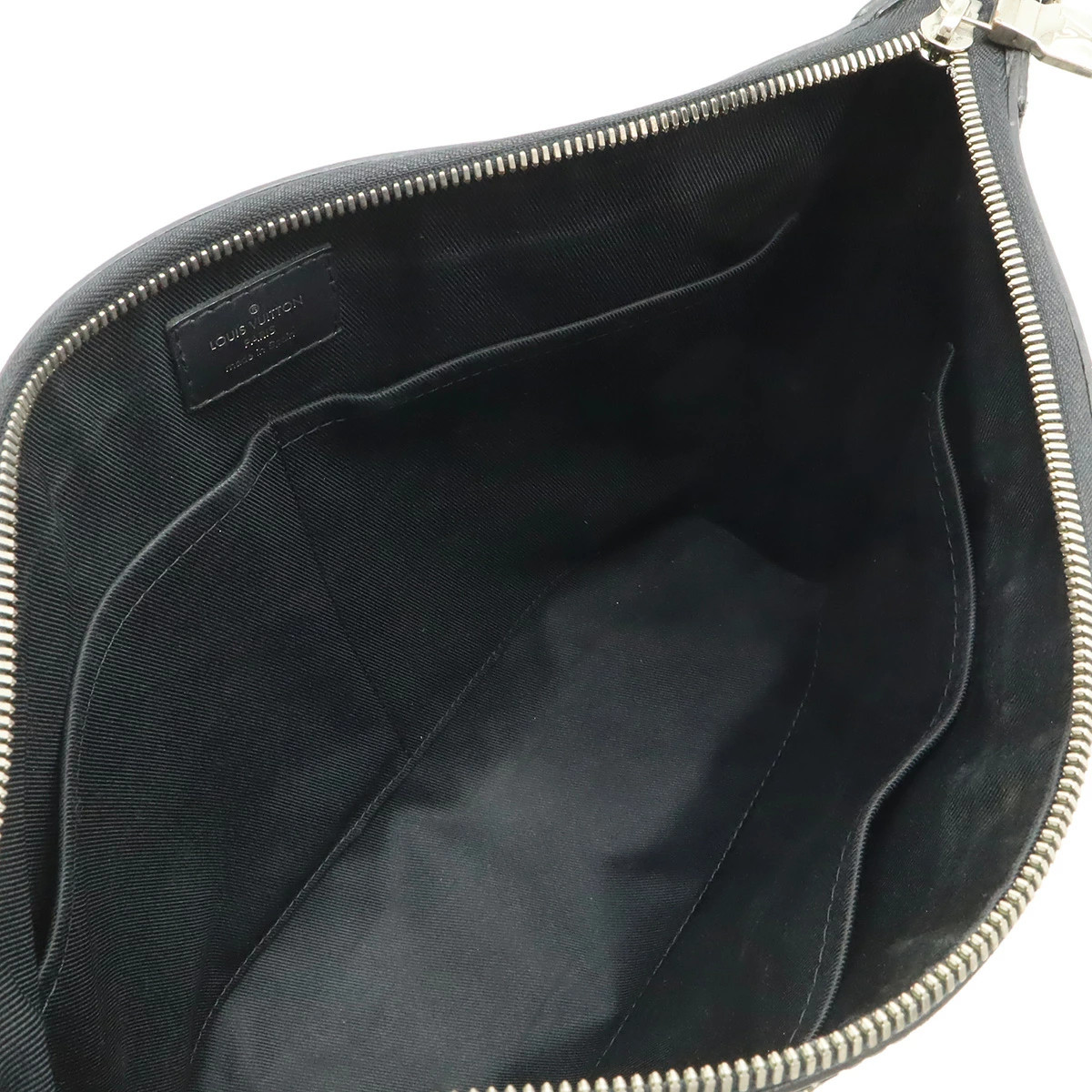 Louis Vuitton Damier Graphite N40003 Shoulder Bag Check Canvas Black #BLB1828