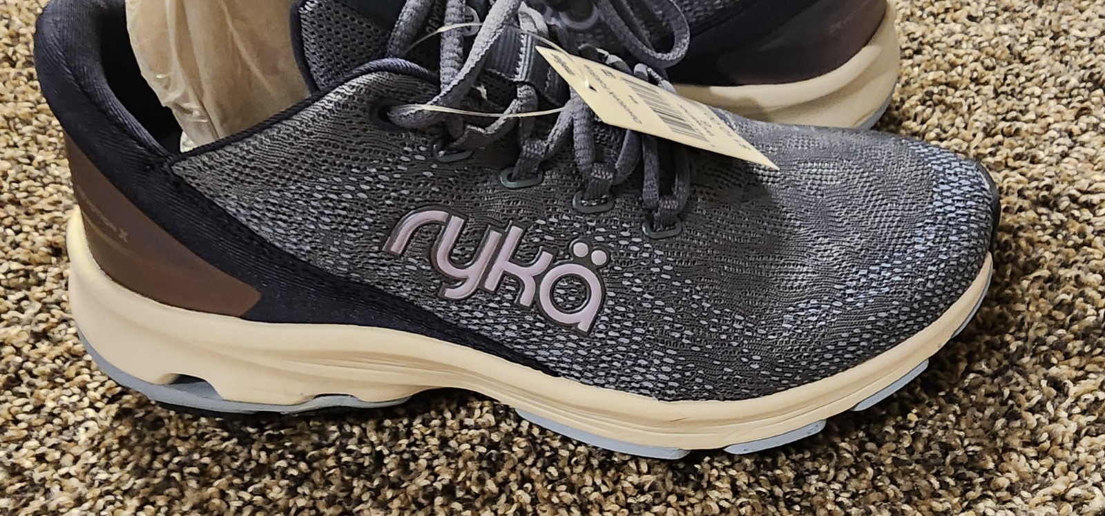 Women’s RYKA Devotion X, FolkBlue Size 6 walking sneaker