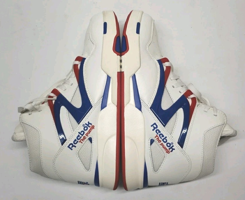 Reebok Basketball Pumps Omni Zone II White Size 12-V.V.N.D.S! FLAWLESS 🔥🧊