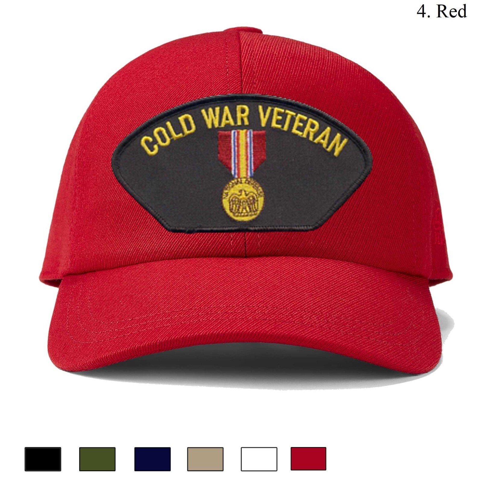 Embroidered Hat Cold War Veteran, Veteran Cap,Trucker Hat, Baseball Cap, Gift
