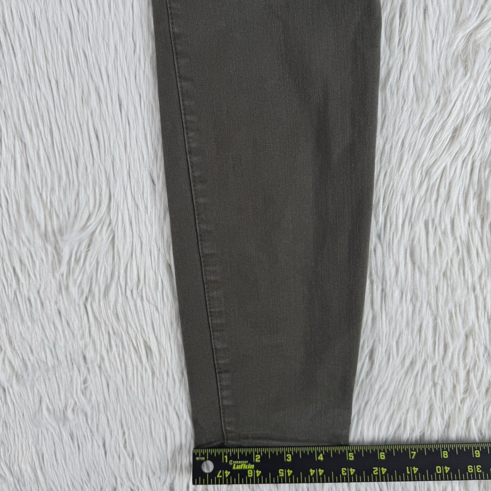 Gap 1969 Olive Green Resolution High-Rise Pull-On Legging Denim Jeans Women’s 30
