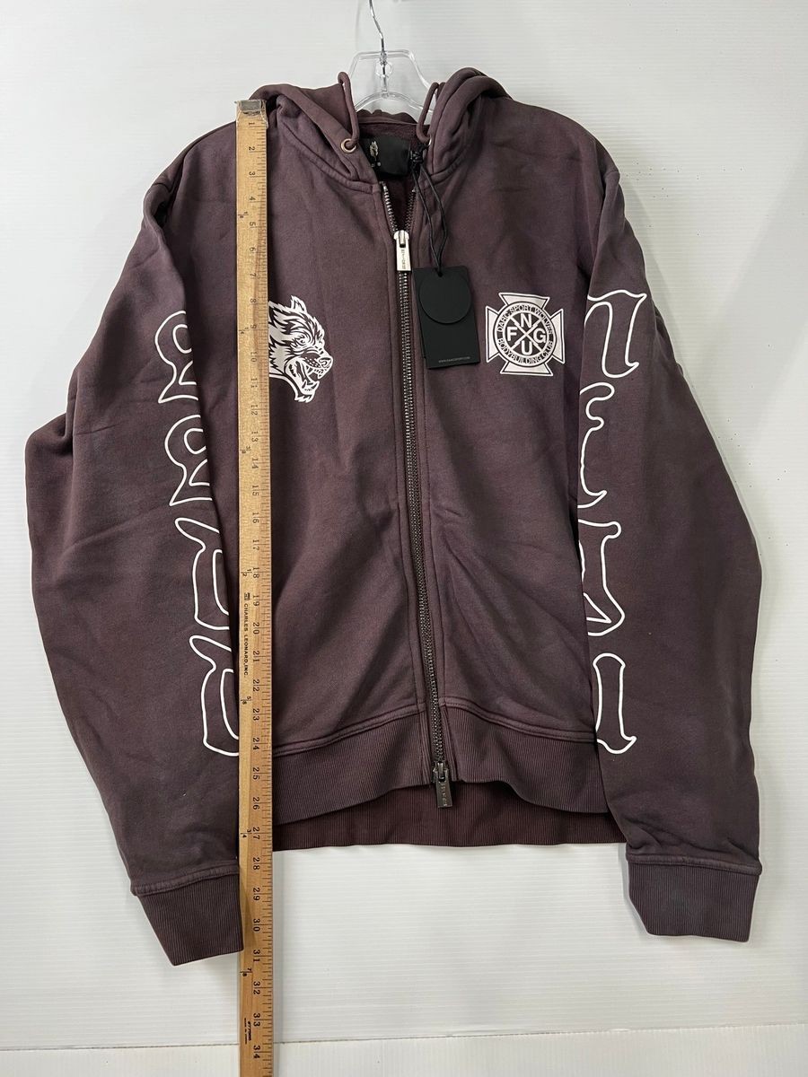 DARC SPORT Infernal Mantra Donnie Hoodie Men’s Size XL Darc Garnet