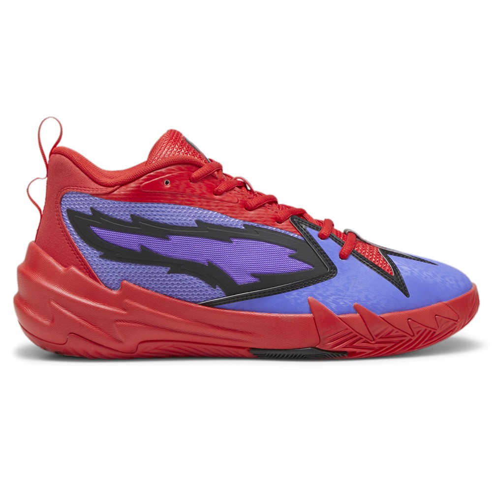 PUMA Scoot Zeros Pred Basketball Mens Purple, Red Sneakers Athletic Shoes 31035