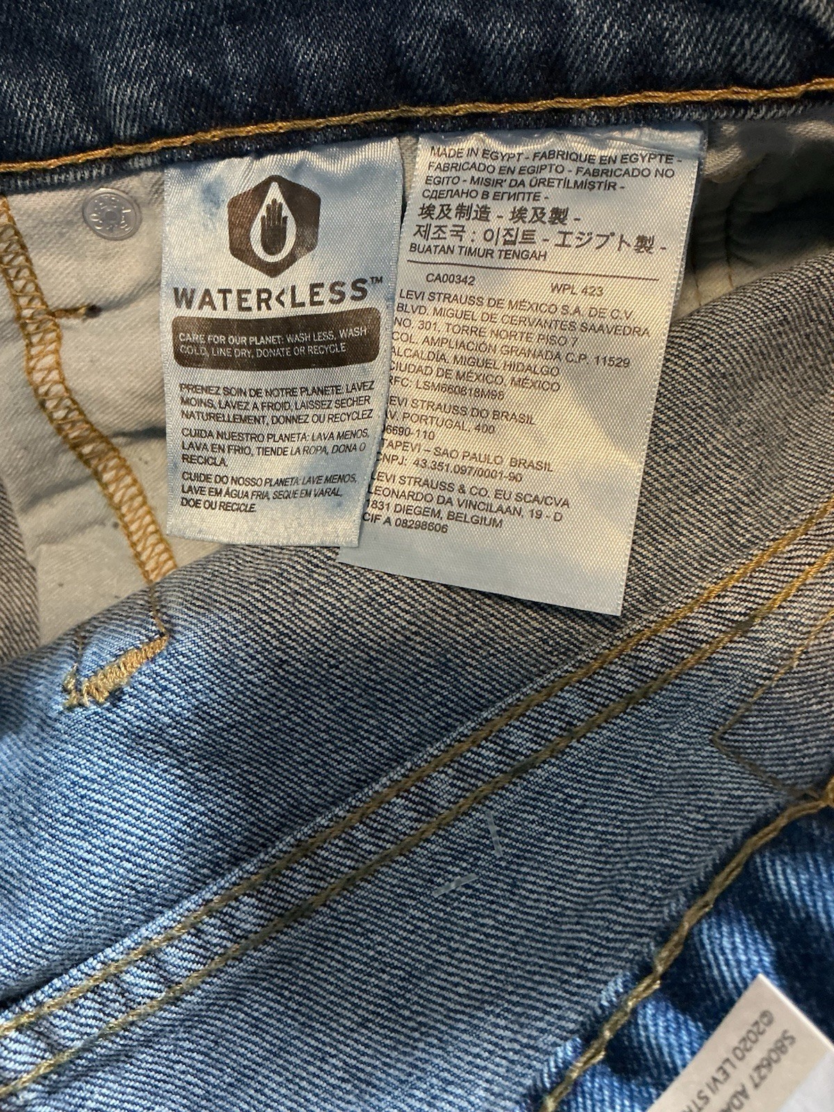 Levi’s 541 Athletic Taper Jeans Men’s 32×30 NWT Stretch WaterLess Medium Wash