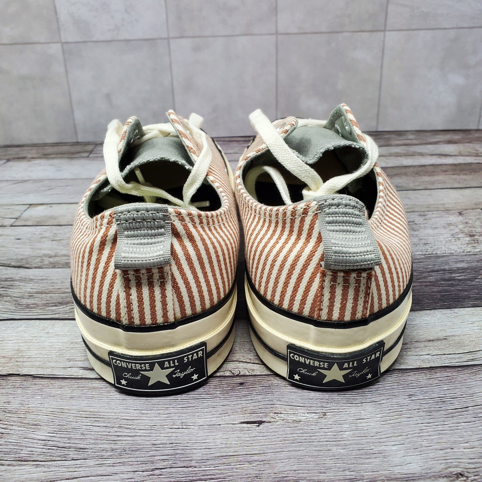 Converse Chuck 70 Crafted Stripe Low Top Canvas Men’s Size 10 Women’s 12 A00474C