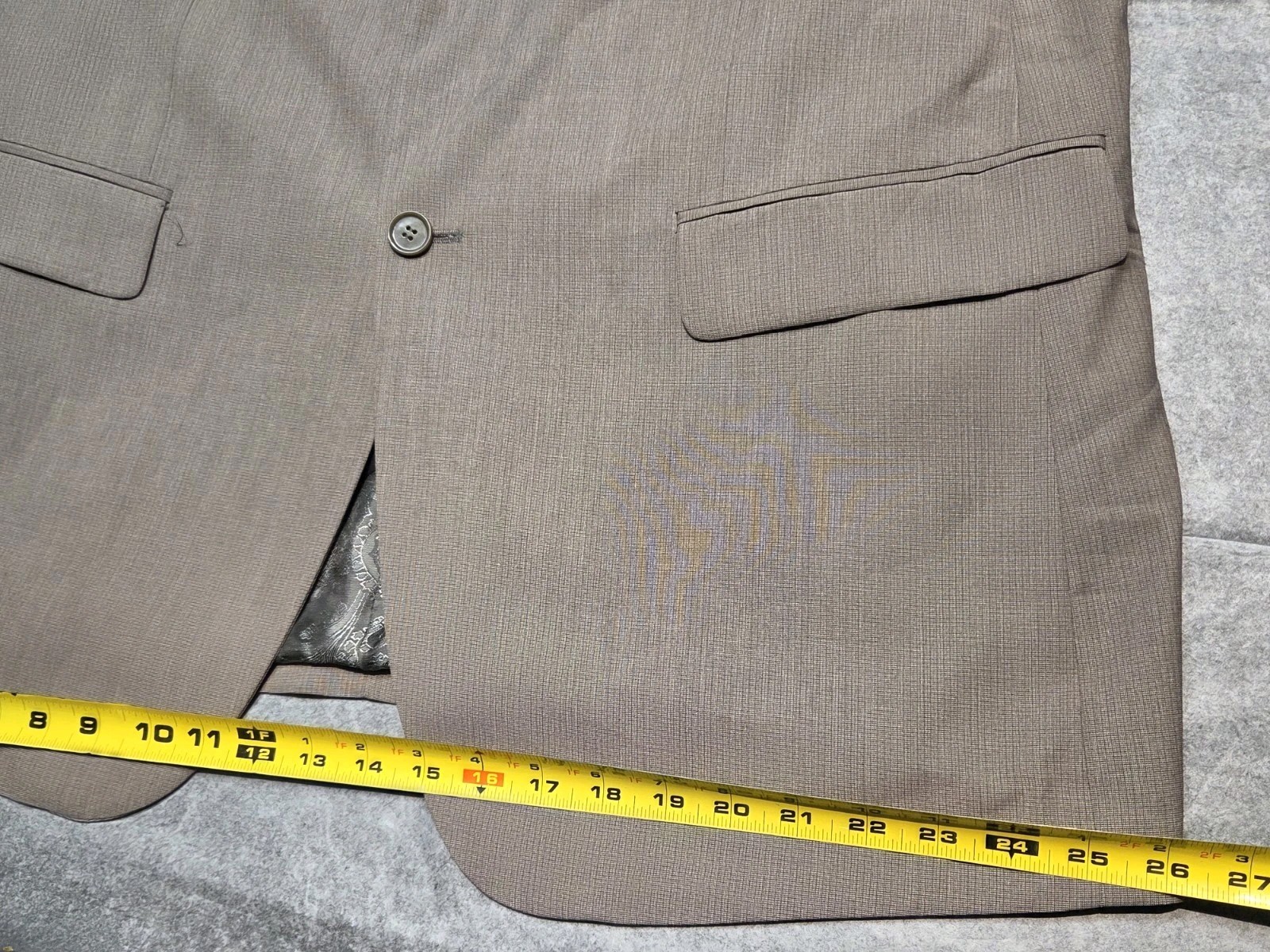 Marco Donateli Sport Blazer Jacket Men 50T Wool Blend Inner Pockets Lined