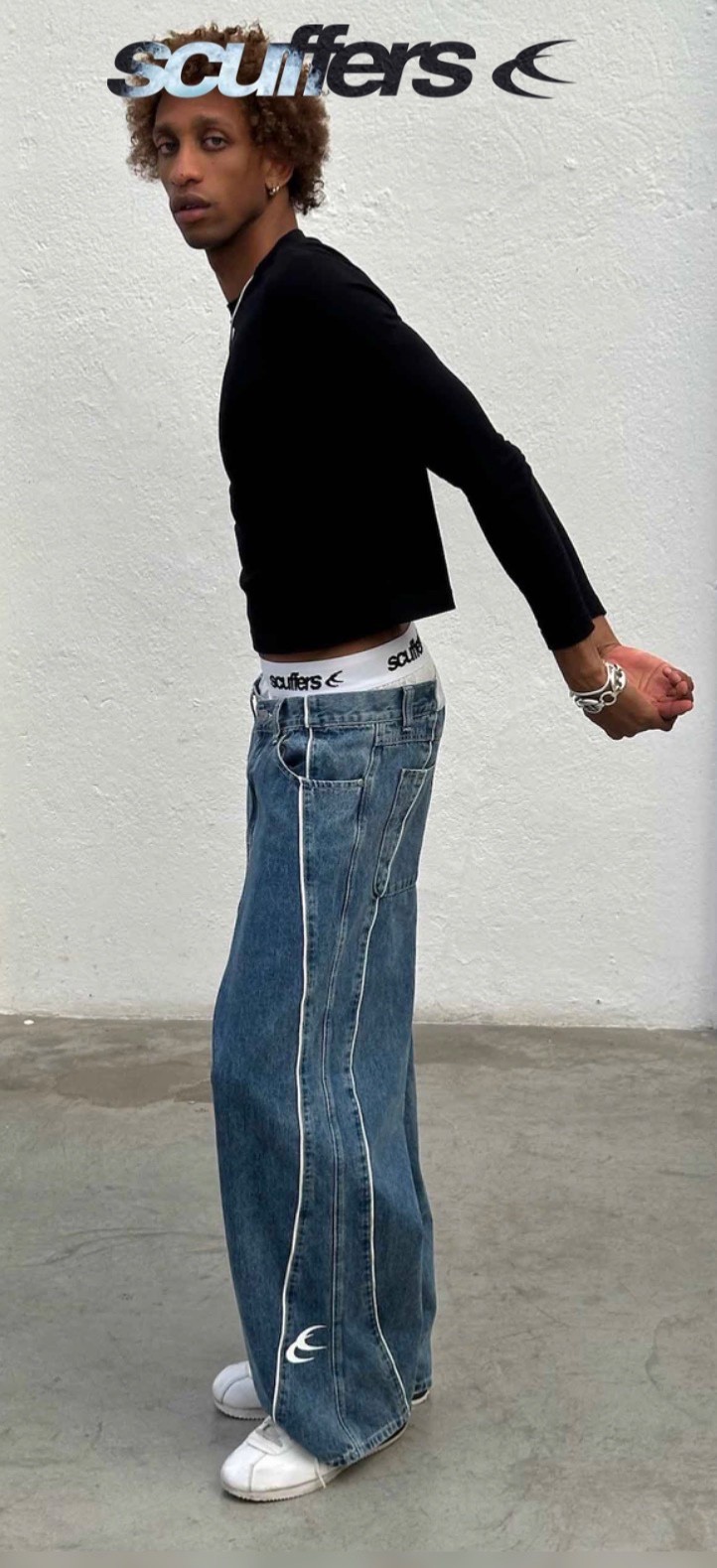 Scuffers Mowa Blue Pants