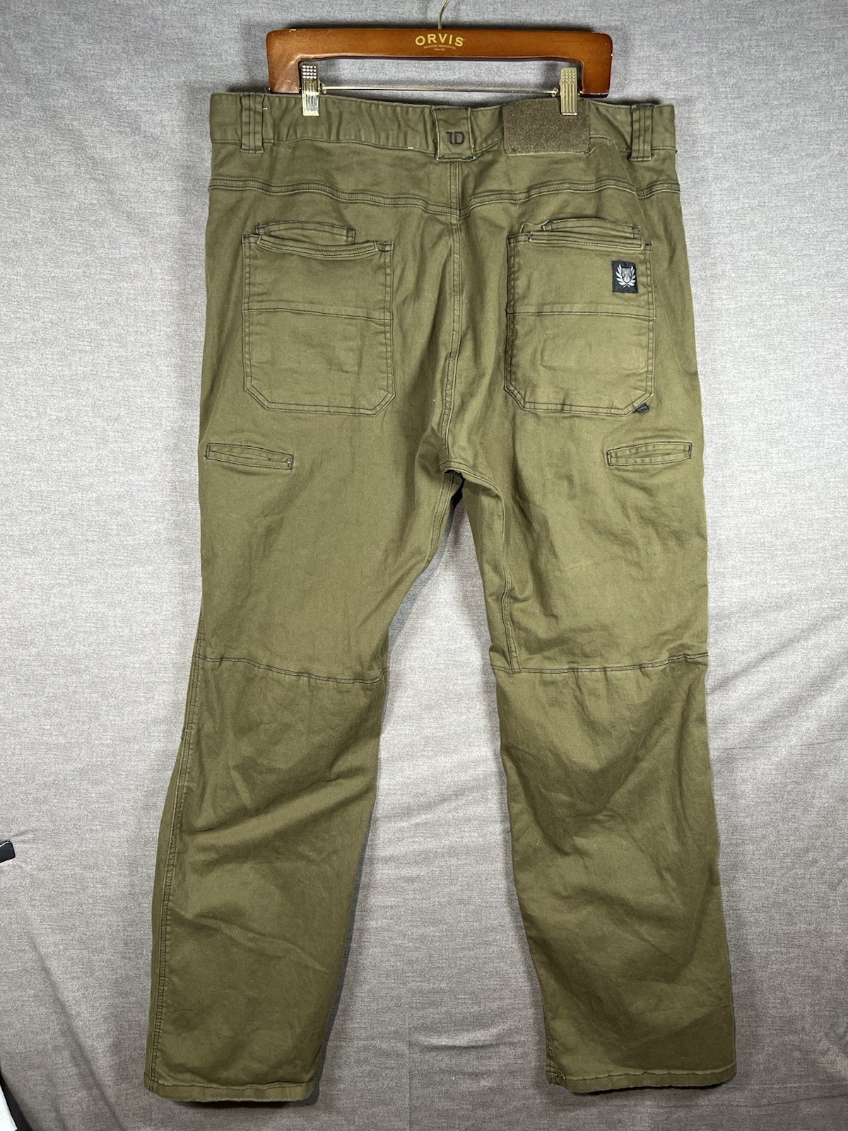 Carlos Ray TD Pants Mens 42×32 Green Tactical Stretch Utility Outdoor (38×31)