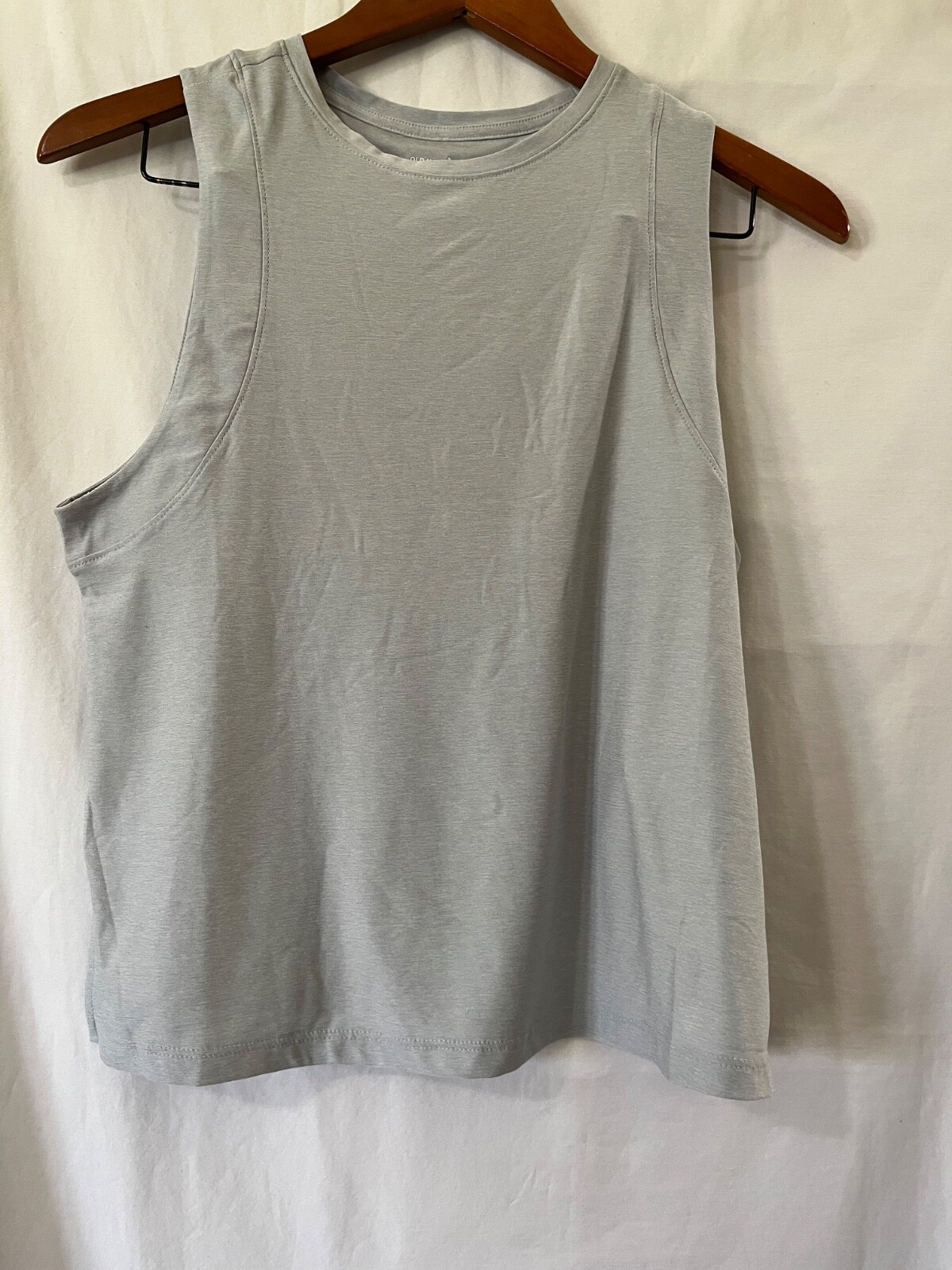 Old Navy Active Cloudmotion Cloud 94 Soft Go-Dry Sleeveless Tank Top Womens Gray