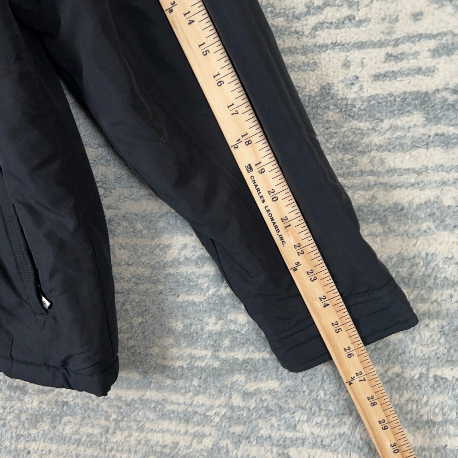 Columbia Mens Black Fleece Lined Insulated Full Zip Jacket XM5010 Medium