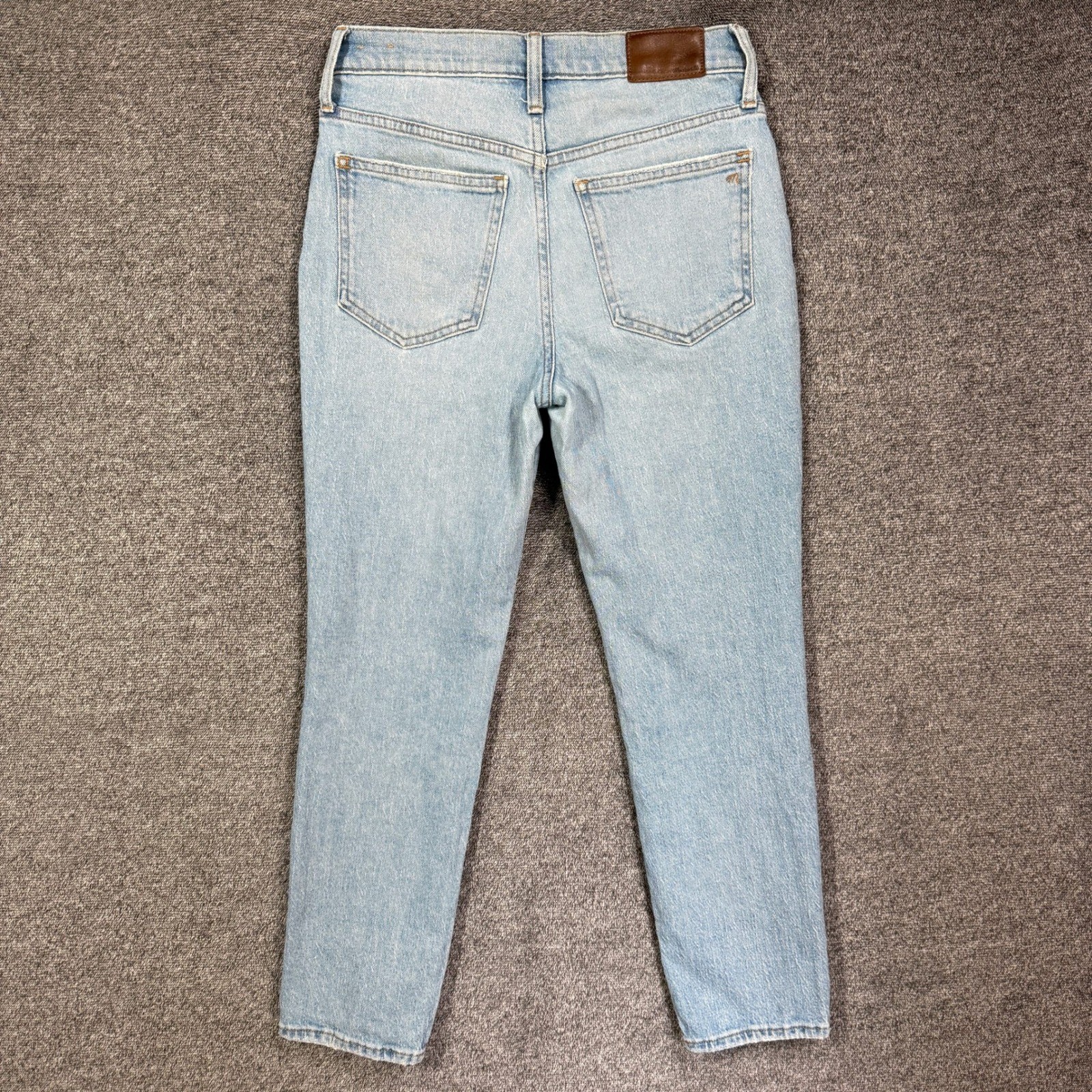 Madewell The Perfect Vintage Jean 25P Light Wash High Rise Tapered Denim