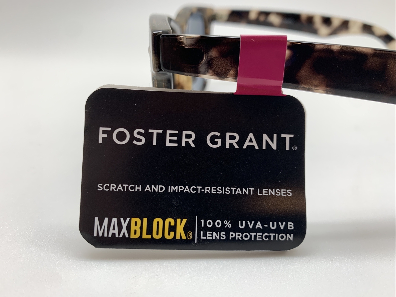 Foster Grant MAXBLOCK Women’s Tortoise Sunglasses WREN 100% UV Protection