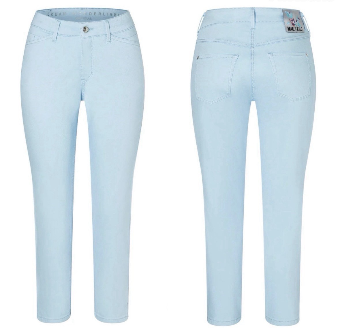 NWOT Mac Jeans Dream Summer Wonder Light Dusk Blue Jeans 40/10 5492-00-0351 171R