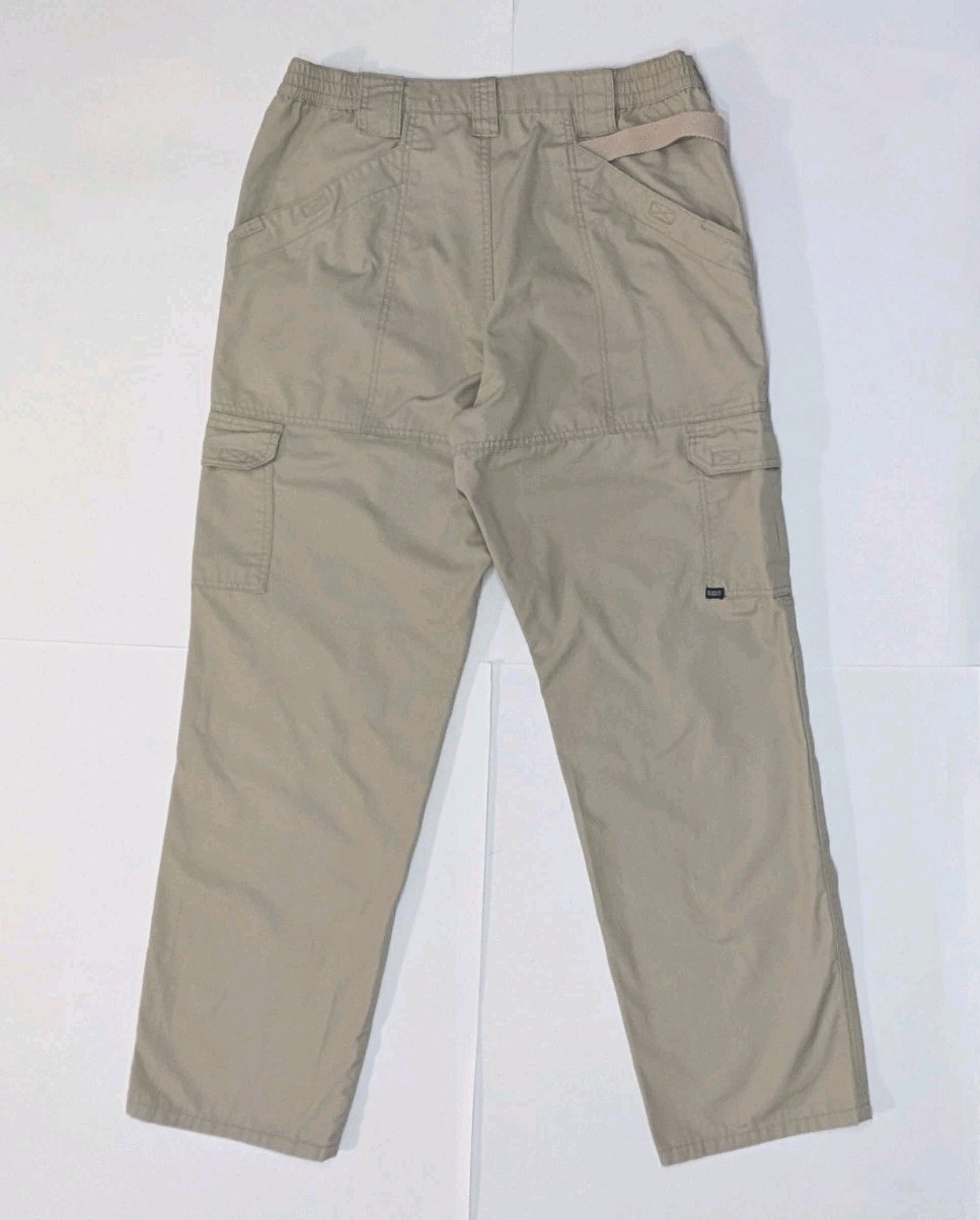 5.11 Tactical Taclite Pro Ripstop Cargo Pants Khaki 36×34 Stretch Waist Pristine