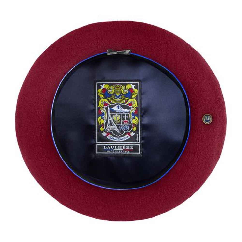 Laulhere-France “Le Basque” 100% French Merino Wool Beret, #300, FINEST QUALITY