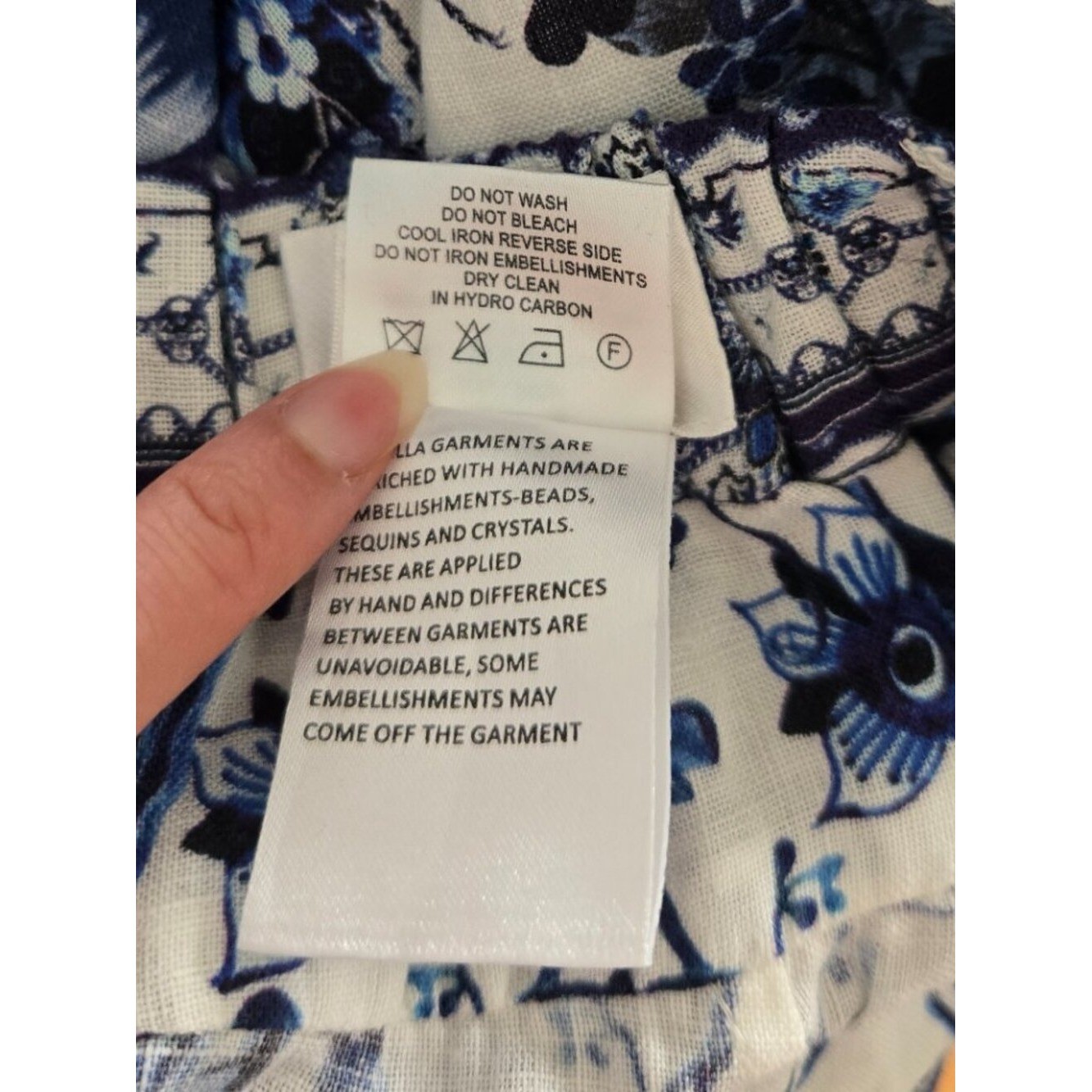Camilla Linen Glaze and Graze Wide Waistband Shorts Size XS