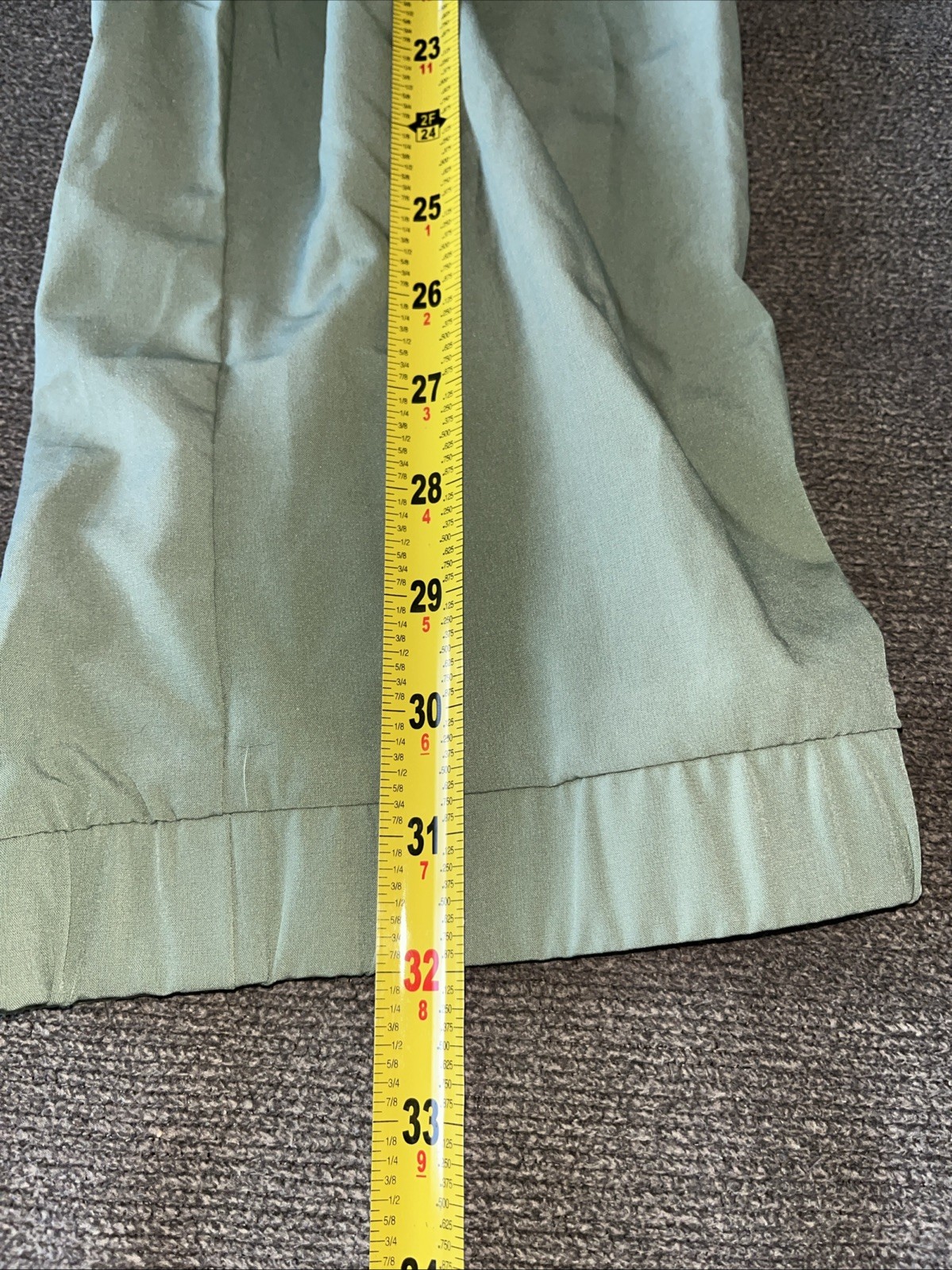 Woman’s Kyodan Capris Sage Featherweight Ultra-leger Pants G/L
