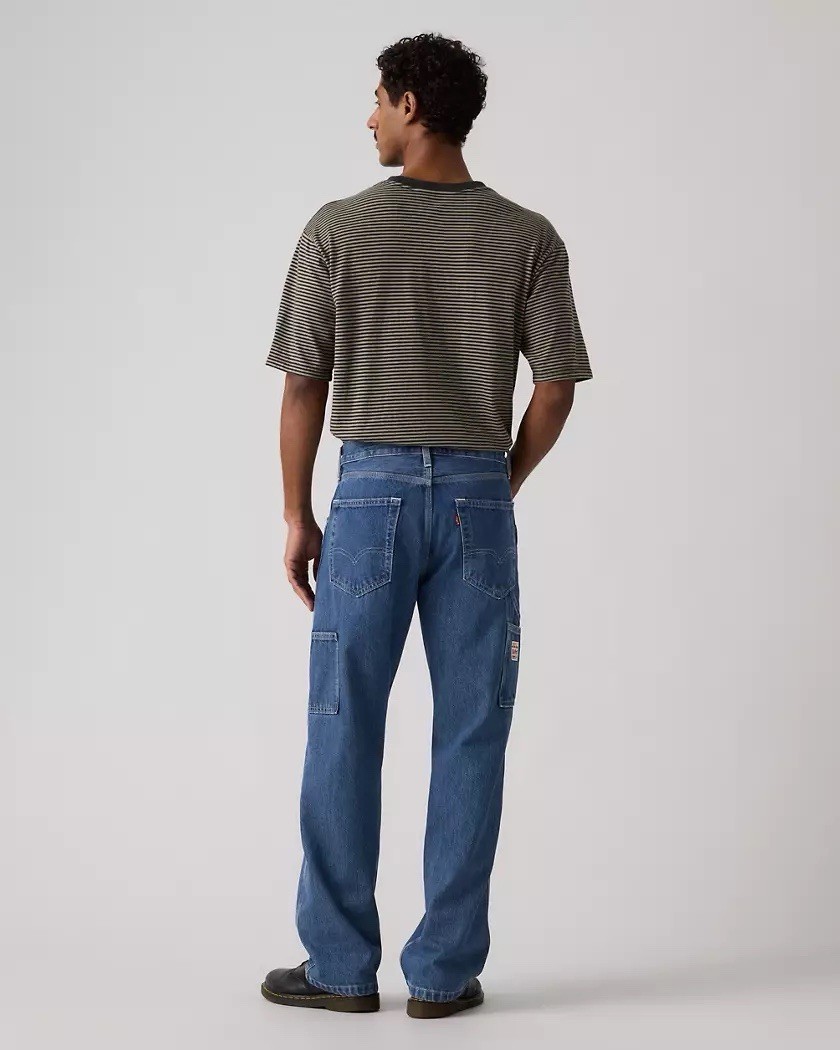 Levi’s New with Tags Men’s 568 Original Straight Loose Fit Jeans Carpenter Blue