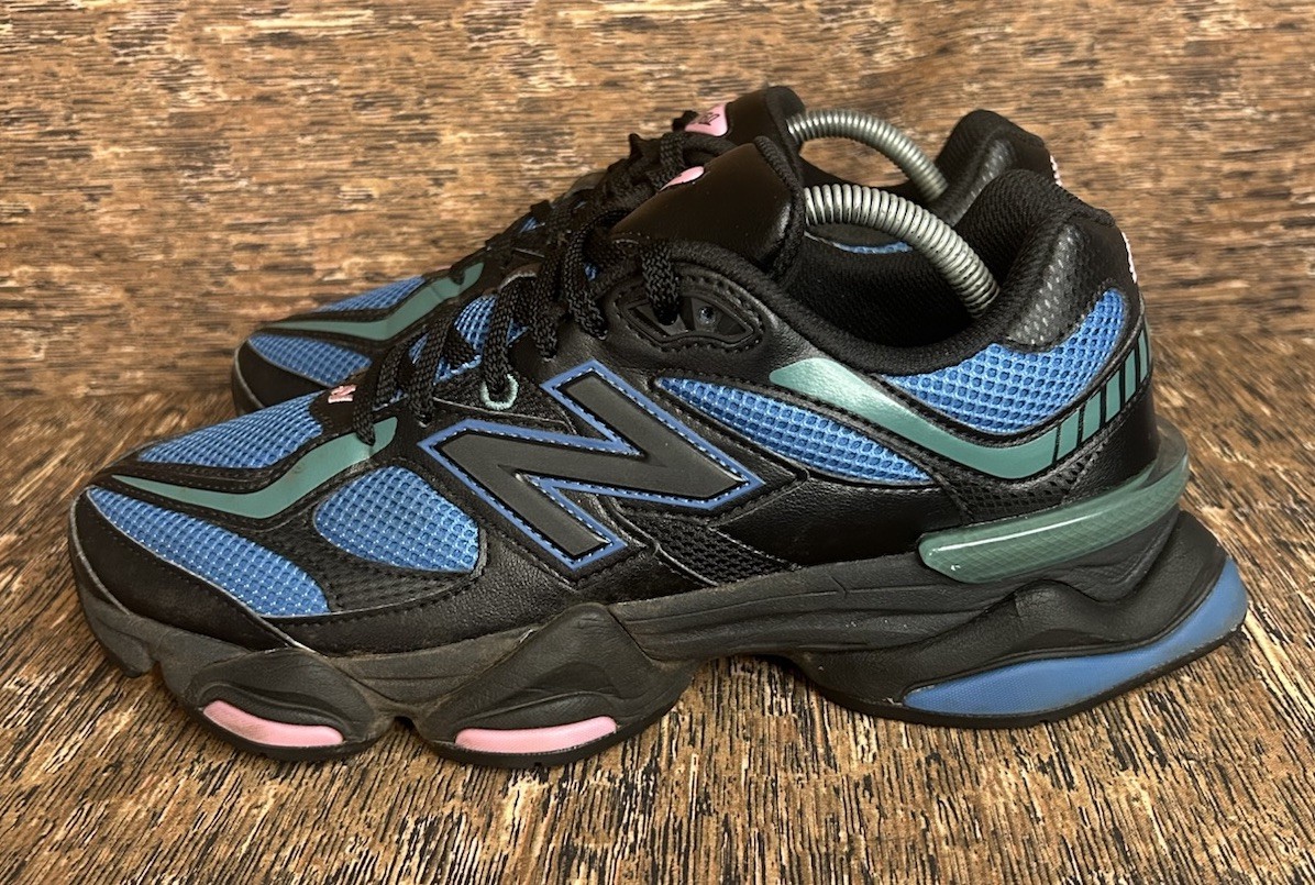 New Balance 9060 Blue Agate Athletic Running Shoes Sneakers Black Blue Men’s 9