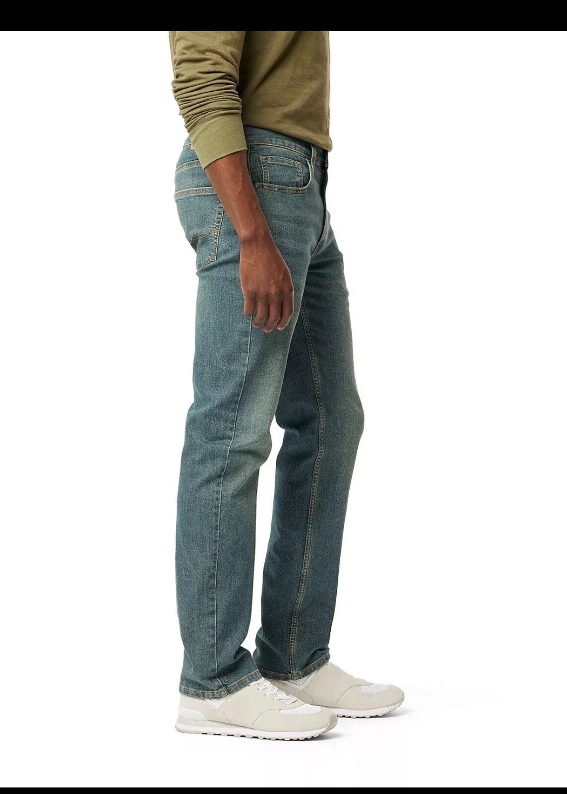 Levi Strauss Signature Men’s Straight Fit Jeans Sun Glare 34W x 30L 589880048