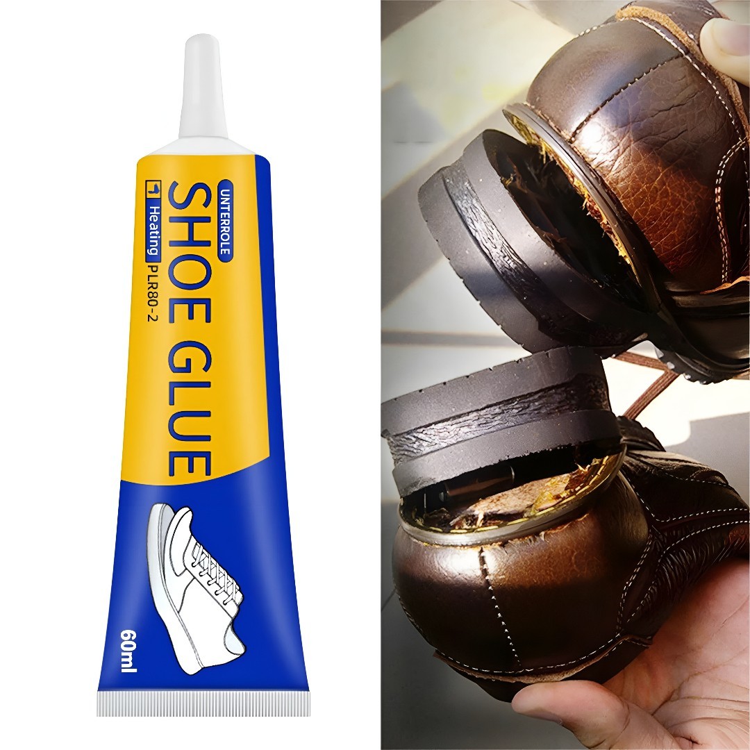 Shoe-Fix Glue: Pro Grade Shoe Repair Glue Adhesive for Boots, Heels, Soles, More
