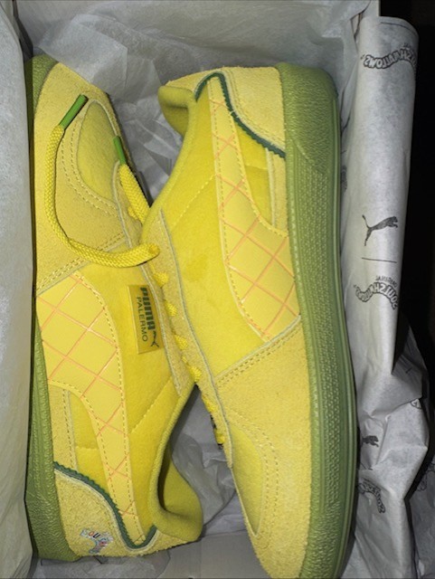 PUMA X Squishmallows Palermo Maui Womens Yellow Sneakers Casual Shoes 40510401